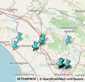 Mappa S. s. Casilina Km 178, 81057 Teano CE, Italia (19.5315)