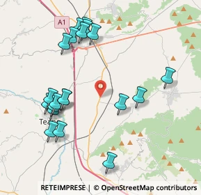 Mappa S. s. Casilina Km 178, 81057 Teano CE, Italia (4.544)