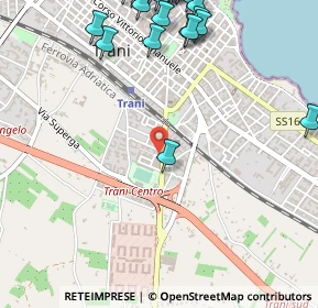 Mappa Via Giorgio Amendola, 76125 Trani BT, Italia (0.8205)