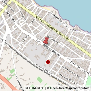 Mappa Corso Alcide De Gasperi, 36, 76125 Trani, Barletta-Andria-Trani (Puglia)