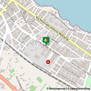 Mappa Corso Alcide De Gasperi, 36, 76125 Trani, Barletta-Andria-Trani (Puglia)