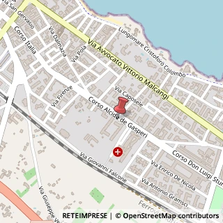 Mappa Corso Alcide De Gasperi, 62, 76125 Trani, Barletta-Andria-Trani (Puglia)