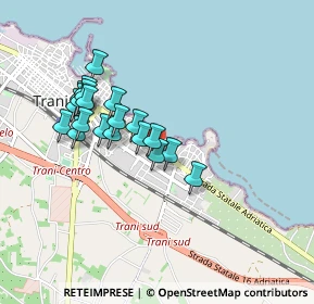 Mappa Via Madre Anna Ventura, 76125 Trani BT, Italia (0.827)