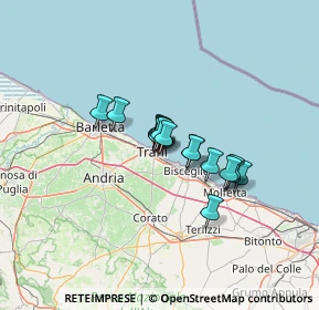 Mappa Via Madre Anna Ventura, 76125 Trani BT, Italia (8.28294)