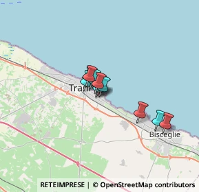 Mappa Via Galileo Galilei, 76125 Trani BT, Italia (1.96636)