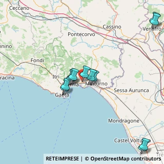 Mappa Via Mamurrano - Loc, 04023 Formia LT, Italia (17.34833)