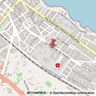 Mappa Corso Alcide De Gasperi, 48A, 76125 Trani, Barletta-Andria-Trani (Puglia)