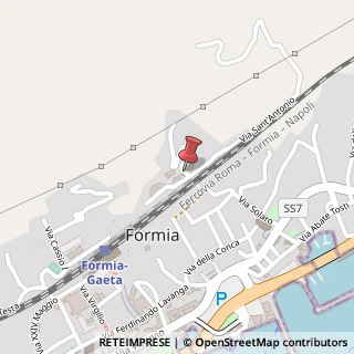 Mappa Via Antonio Gramsci, 11, 04023 Formia, Latina (Lazio)