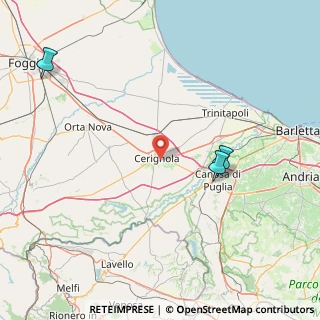 Mappa Via Croce Benedetto, 71042 Cerignola FG, Italia (48.34462)