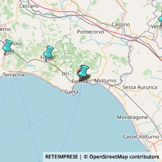 Mappa Via delle Fosse, 04023 Formia LT, Italia (45.6845)