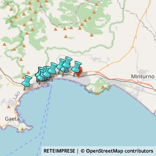 Mappa Via Santo Janni, 04023 Formia LT, Italia (3.49545)