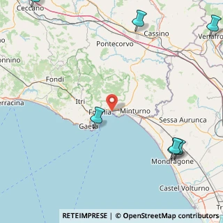 Mappa Via Santo Janni, 04023 Formia LT, Italia (47.5575)