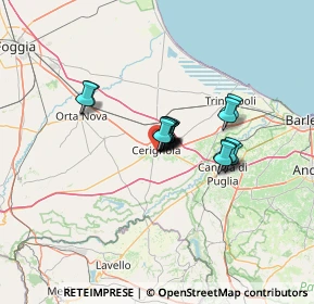 Mappa Viale Di Vittorio Giuseppe, 71042 Cerignola FG, Italia (8.05875)