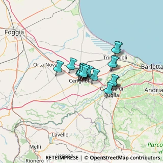 Mappa Via Puglia, 71042 Cerignola FG, Italia (7.97)