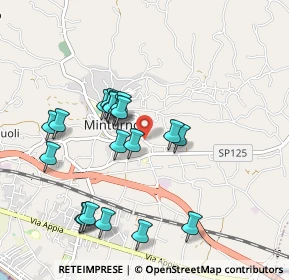 Mappa Via Michele Paparella, 04026 Minturno LT, Italia (0.9765)