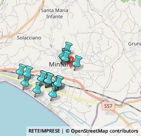 Mappa Via Michele Paparella, 04026 Minturno LT, Italia (1.6965)