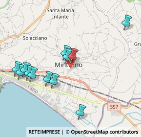 Mappa Via Cavallerizza, 04026 Minturno LT, Italia (2.1825)