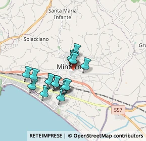 Mappa Via Cavallerizza, 04026 Minturno LT, Italia (1.483)