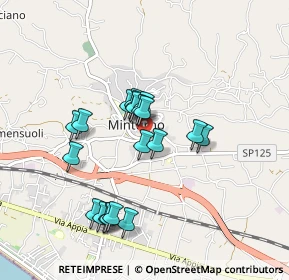 Mappa Via Cavallerizza, 04026 Minturno LT, Italia (0.815)