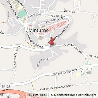 Mappa Via Cavallerizza, 5, 04026 Minturno, Latina (Lazio)