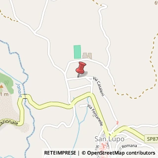 Mappa Via posillipo 7, 82034 San Lupo, Benevento (Campania)