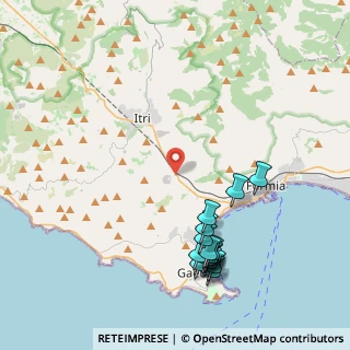 Mappa Via Appia, 04024 Gaeta LT, Italia (4.98933)