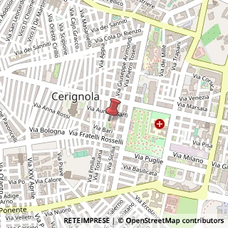 Mappa Piazza 1 Maggio, 11, 71042 Cerignola, Foggia (Puglia)
