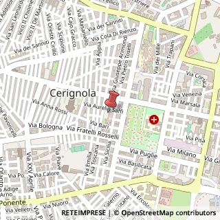 Mappa Piazza I Maggio, 15, 71042 Cerignola FG, Italia, 71042 Cerignola, Foggia (Puglia)