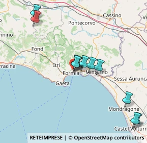Mappa Via Palazzo Condotto, 04023 Formia LT, Italia (16.45818)