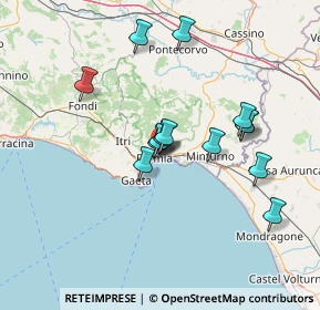 Mappa Via Palazzo Condotto, 04023 Formia LT, Italia (13.02643)