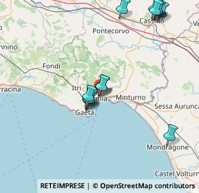 Mappa Via Palazzo Condotto, 04023 Formia LT, Italia (18.02769)