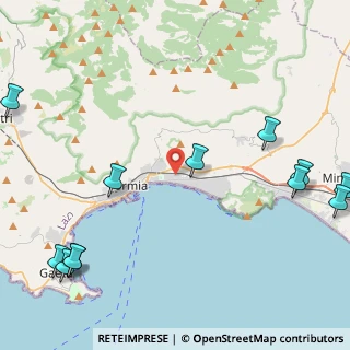 Mappa Via Condotto, 04023 Formia LT, Italia (6.765)