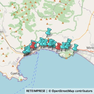 Mappa Via Condotto, 04023 Formia LT, Italia (2.8515)