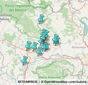 Mappa Via Telese Vetere, 82032 San Lorenzello BN, Italia (4.46385)