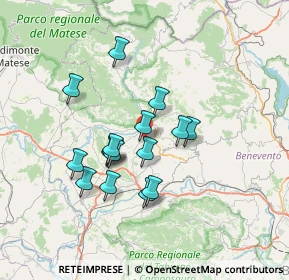 Mappa Via Telese Vetere, 82032 San Lorenzello BN, Italia (6.17813)