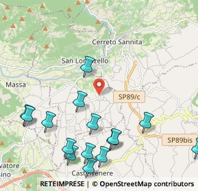 Mappa Via Telese Vetere, 82032 San Lorenzello BN, Italia (2.76133)