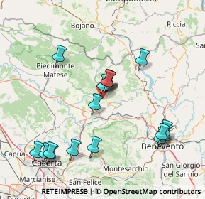 Mappa Via Telese Vetere, 82032 San Lorenzello BN, Italia (16.80611)