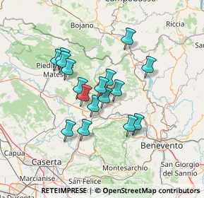 Mappa Via Telese Vetere, 82032 San Lorenzello BN, Italia (11.53235)