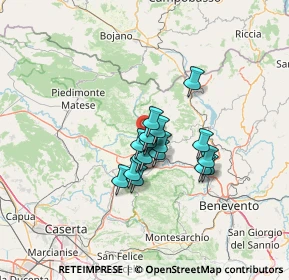 Mappa Via Telese Vetere, 82032 San Lorenzello BN, Italia (8.94)