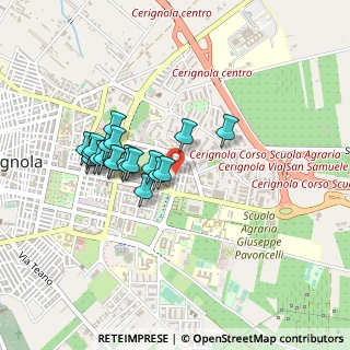 Mappa Via Rovereto, 71042 Cerignola FG, Italia (0.3985)