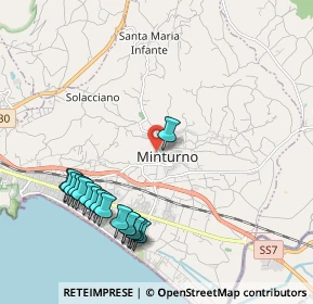 Mappa Via Monte Ducale, 04026 Minturno LT, Italia (2.4875)