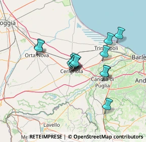 Mappa Corso Aldo Moro, 71042 Cerignola FG, Italia (10.70357)