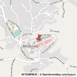 Mappa Corso Vittorio Emanuele, 35/37, 04026 Minturno, Latina (Lazio)