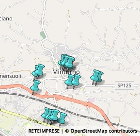 Mappa Piazza Portanova, 04026 Minturno LT, Italia (0.939)
