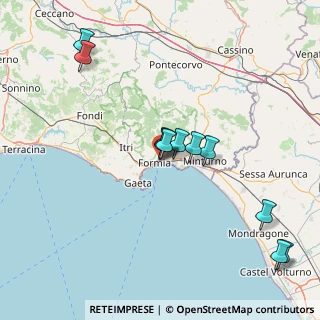 Mappa Via Quinto Aurelio Simmaco, 04023 Formia LT, Italia (16.35909)