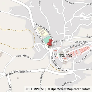 Mappa Via Cadorna, 18, 04026 Minturno, Latina (Lazio)