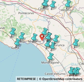Mappa Via Parchetto, 04020 Santi Cosma e Damiano LT, Italia (20.387)