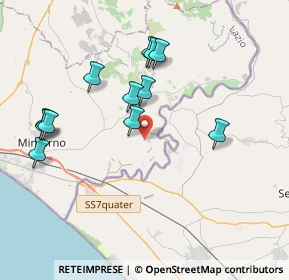 Mappa Via Parchetto, 04020 Santi Cosma e Damiano LT, Italia (4.12)