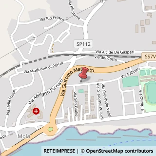 Mappa Via Palazzo, 19, 04023 Formia, Latina (Lazio)