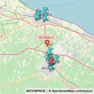 Mappa S. S. 170 km. 22.300, 76123 Andria BT, Italia (4.3425)